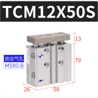 AirTac亚德客 TCM12X50S 一年维保 货期一周