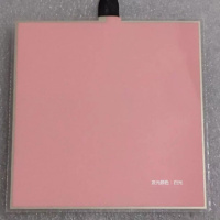 A1827FMA -设备备件 可裁剪冷光片EL发光片超薄发光板-usb3V电池 5CM*5CM 白色 配12V接线驱动
