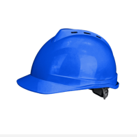 东成 SH-001-2 安全帽 内衬织物/按键/ABS/蓝 (1组5个)货期2周