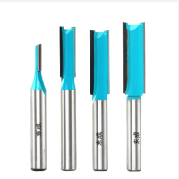 东成 木工铣刀 直刀 (1/4×1/8) 1组10把 货期2周