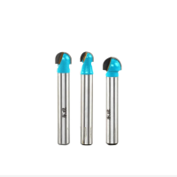 东成 木工铣刀 (1/2×7/8) 圆底刀 (1组10把)货期2周