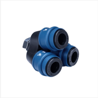 东成 SMY 气动快接圆三通(塑钢 ) 1组15个 货期2周