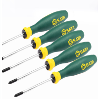 世达 货G系列三色柄十字形螺丝批#2x150MM (1组2把)期1周