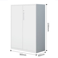 带锁铁皮柜 2门 内三层 高1090mm*长900mm*宽400mm 货期2周
