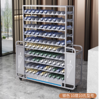 雨道晴 雨伞收纳架 10层*10孔 黑色/银色/黑绿色可选 无维保 货期2周