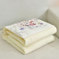 罗曼罗兰 ZT001 抱枕被 35*35cm 展开105*145cm[ 浮花]