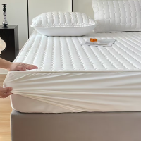 罗曼罗兰 CL002-180 加厚全棉床笠保护垫 180*200cm[奶昔白]