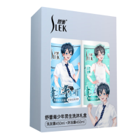 舒蕾 青少年男生洗沐礼盒[控油去屑洗发露-450ml *1+香氛沐浴露-450ml*1]