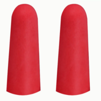 代尔塔 103107防噪音耳塞子弹型发泡PU款 500副/袋 红色