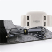 LOOMOO乐默 便携数码充电套装二 LDS-202 白色 货期1周