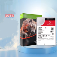 希捷NAS硬盘 10TB 3.5英寸 SATA接口 CMR PMR 网络存储 希捷酷狼 垂直磁记录 机械硬盘