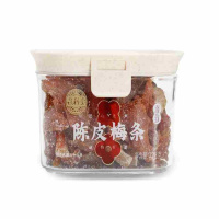 泉利堂 上品荟萃陈皮梅条 228g/罐 蜜饯果干果脯办公室休闲小零食(1组2罐)