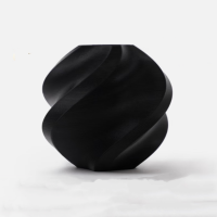 拓竹PLA Basic基础 3D打印耗材 高韧性易打印 RFID智能参数识别--净重1kg 黑色10101 无料盘