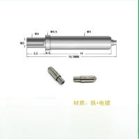 测试PIN针弹力压棒 18.5L(M3)-行程5.5-弹力350g 10个/组 不涉及维保