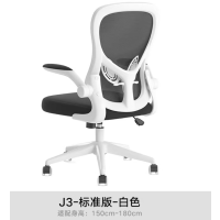 ansmc双腰托人体工学椅J3 标准版 (黑白色) 货期一周