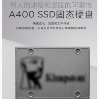 金士顿 (Kingston) 480GB SSD固态硬盘 SATA3.0接口 A400系列 维保三年