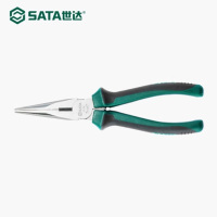 世达 SATA G系列70101 尖嘴钳 6寸 可剪直径2.2铜丝、2.0铁丝、1.6硬钢丝
