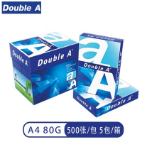 达伯埃(Double )A 80g A4 复印纸 5包/箱 500张/包(2500张)