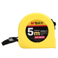 晨光(M&G)文具 5m*16mm标准钢卷尺 办公/家庭装修通用米尺/尺子 测量钢卷盒尺伸缩尺 单个装AHT99103