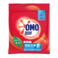 奥妙 OMO洗衣粉1.8kg深层洁净袋装家用家庭装去污渍劳保商务采购福利批发 奥妙洗衣粉 1.8kg 1袋 [×1袋装]
