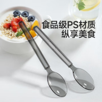 一次性勺子独立包装50支 食品级汤勺调羹耐高温外卖西瓜冰淇淋勺