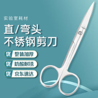 BY-103 实验用剪刀 不锈钢实验室剪 手术剪刀 直尖10cm