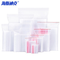 海斯迪克 HKL-1075 透明PE自封袋 10*15cm 8丝(1000个)