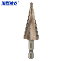 海斯迪克 gncl-2 万能宝塔钻头 六角柄九阶(4-20mm)M35螺旋