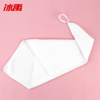 冰禹 BYyc-146 多功能细纤维吸水毛巾抹布 厨房清洁挂绳洗碗巾 30*30 白色10条(小号)