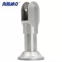 海斯迪克 HKSY-24 不锈钢隔断脚 公共卫生间隔断配件 卫生间支架脚加厚合金隔断支撑脚 10个