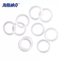 海斯迪克 gnjz-90 硅胶O型圈 白色透明密封圈 修理盒套装维修防水橡胶垫圈弹性小皮圈 白色硅胶套装