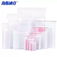 海斯迪克 透明PE自封袋 加厚16丝 40*50cm(100个) H-54