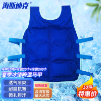 海斯迪克 HKSY-4 夏季降温马甲 工作物理降温服背心(冰袋款)