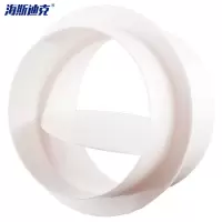 海斯迪克 单向止回阀排气扇防味器 110型号/接110PVC管 PVC单向止回阀 HKCL-750