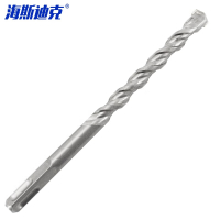 海斯迪克 加长电锤钻头冲击钻头 穿墙砖墙开孔钻头 方柄 6*200mm