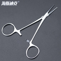 海斯迪克HKQS-210 不锈钢钳子 多功能血管钳 直头24cm