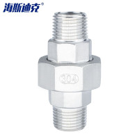 海斯迪克 HKCL-767 304不锈钢双外丝活接由任管件 11/2 DN40 1.5寸