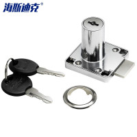 海斯迪克 HKW-18 办公桌安全锁 平头抽屉锁加厚门柜锁 方舌抽屉锁 138-22[锌合金]