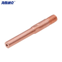 海斯迪克 HKW-2 导电嘴 气保焊导电咀焊枪配件 M6*40*1.0(普通6.5级)10支