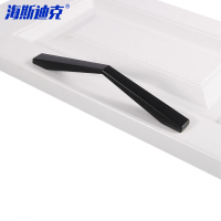 海斯迪克 HKSY-84 黑色美式锌合金拉手 现代简约抽屉拉手986-96mm[2个]