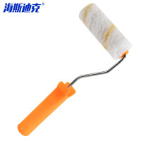 海斯迪克 滚筒刷 仿羊毛刷 装修涂料油漆刷 刷墙工具 4寸短柄1个