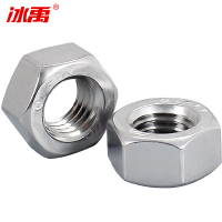冰禹 BY-3166 304不锈钢六角螺母 DIN934螺帽螺丝帽 M30(1个/包)
