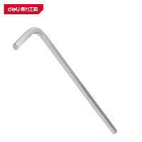 得力(deli)DL3004 单只标准平头内六角 4MM 银 1支