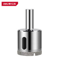 得力(deli)DH-BKK100-W1 玻璃瓷砖开孔器10mm(银) 1个