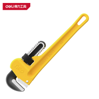 得力(deli)DL106008 管子钳 8寸 黄 1把