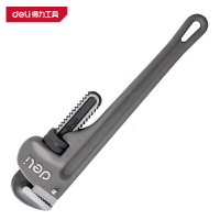 得力(deli)DL105024 管子钳 24寸 铝合金铬钼钢 灰 1把