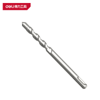 得力(deli)DP81046Y 一字圆柄电锤钻头 精品级 12×350 银色 1支