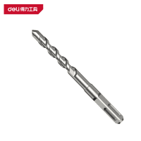 得力(deli)DP81015F 一字方柄电锤钻头精品级 9x200mm 银色 1支
