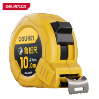 得力(deli)DL271025B 鲁班尺 10mx25mm 黄色 1把