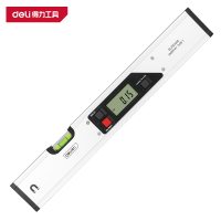 得力(deli)DL293400 数显水平尺 400mm 银色 1把